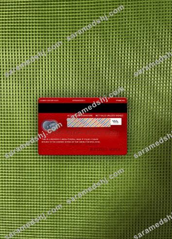 Liberia Central Bank mastercard photolook back